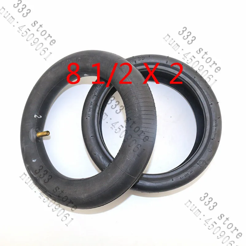 8 гуми с вътрешната тръба 1/2 X 2, са подходящи за електрически скейтборд Xiaomi Mijia M365, дъска за каране на скейтборд, ховерборд, удебелени, здрава Изображение 0