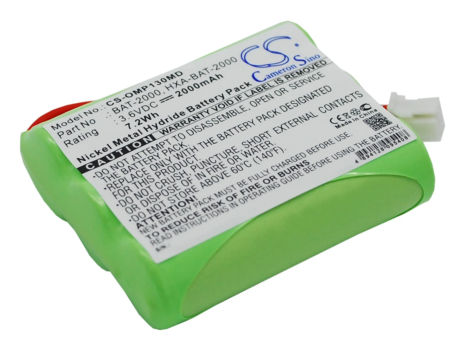 Медицинска Батерия за монитор за кръвно налягане OMRON BAT-2000 HXA-ПРИЛЕП-2000 HBP-1300 HBP-1300 Изображение 0