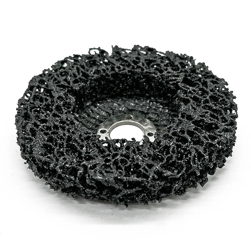 Полировальный кръг Метален диск за Шлайфане на неръждаема Стомана, черен Диамантен диск за Шлайфане за премахване на боя с кола, Дърво, Пластмаса, полиран найлон Изображение 1