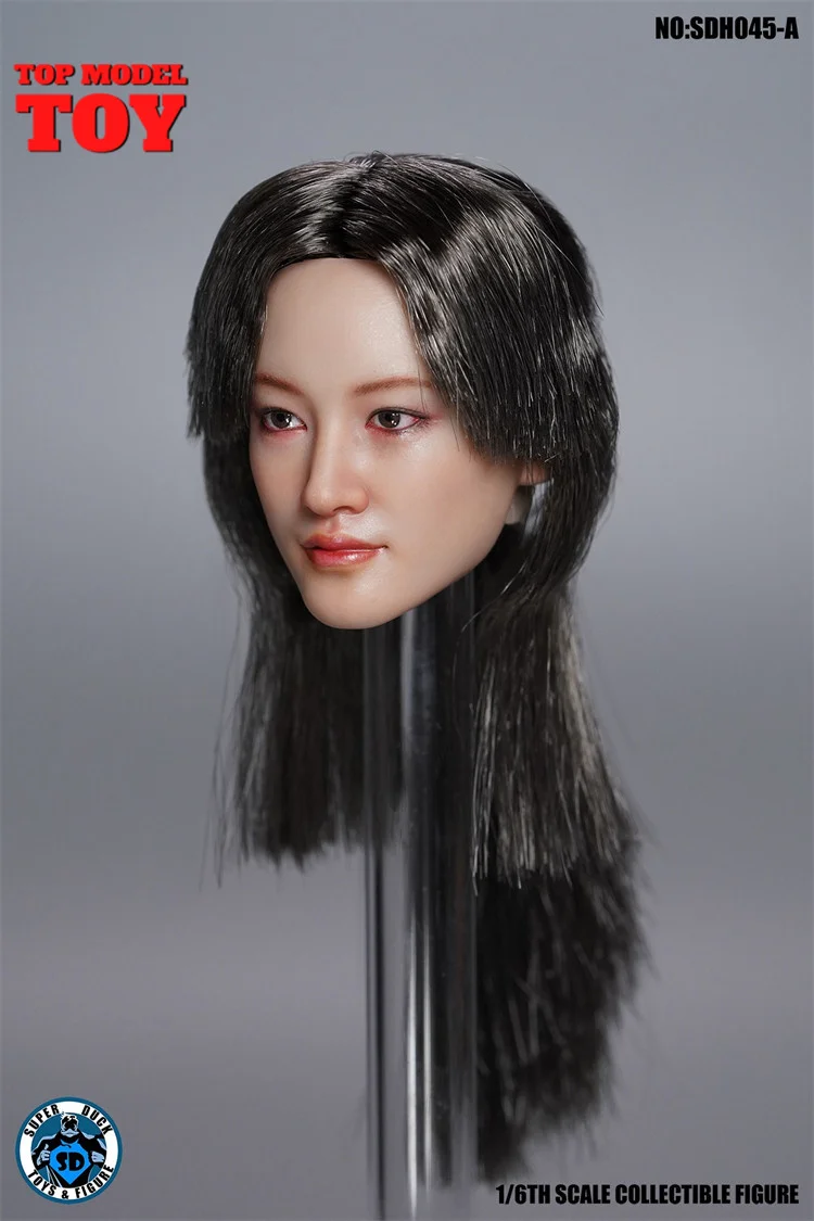 СУПЕР ПАТИЦА SDH045 1/6 Аясе Haruka Главата Скулптура, Резба Модел на Японската Актриса Подходящ 12 