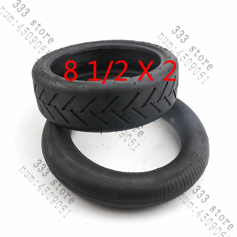 8 гуми с вътрешната тръба 1/2 X 2, са подходящи за електрически скейтборд Xiaomi Mijia M365, дъска за каране на скейтборд, ховерборд, удебелени, здрава Изображение 2
