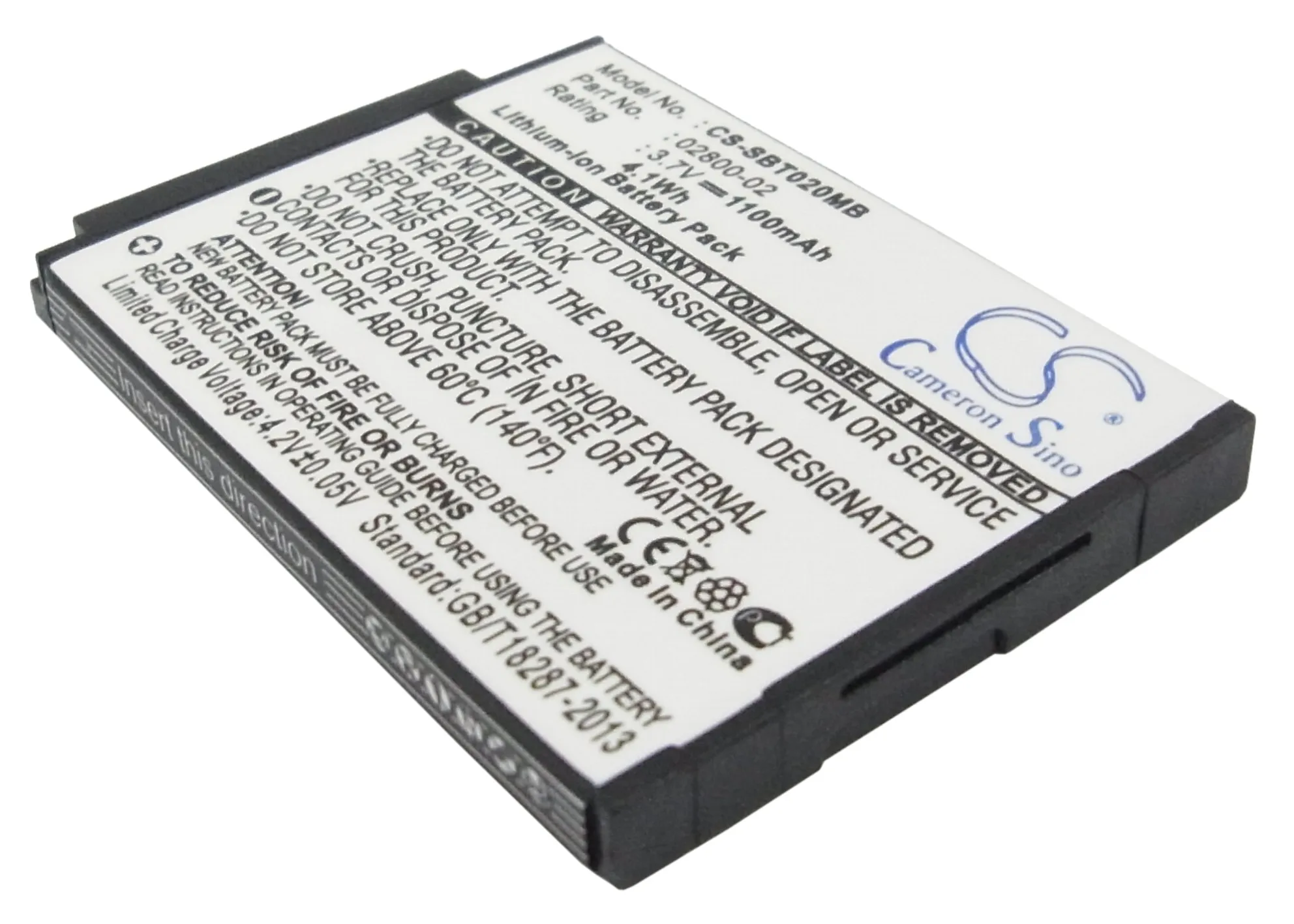 Батерия CS 1100mah за лятото 02800-02 JNS150-BB42704544 Luvion 88 Essential Essential Easy Plus Platinum 3 Supreme Connect Изображение 2
