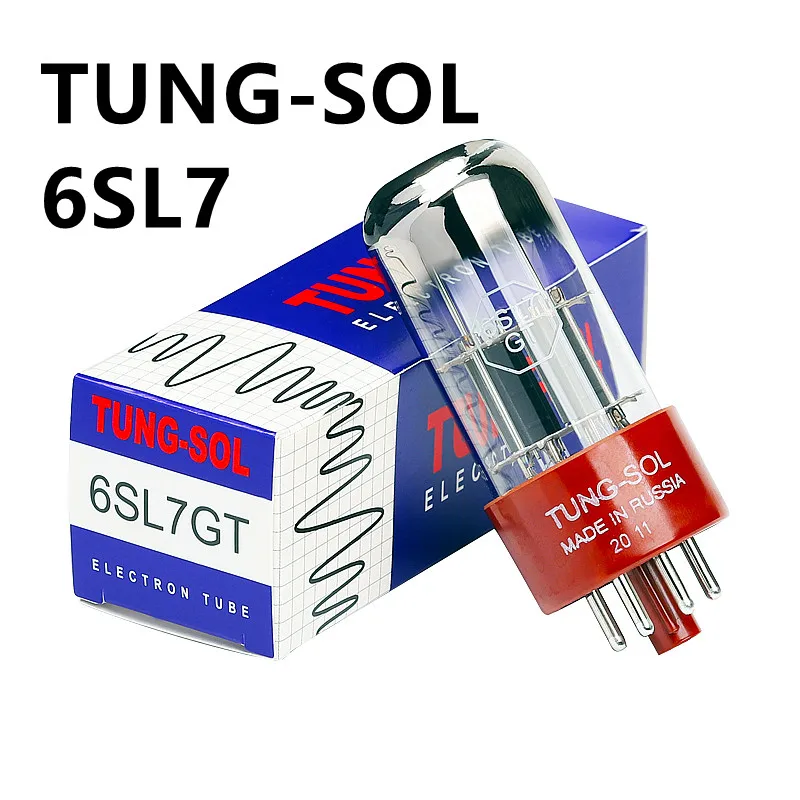 Вакуумни тръби TUNG-SOL 6SL7 (6N9P, 6H9C) за заводски изпитания и подбор Изображение 2