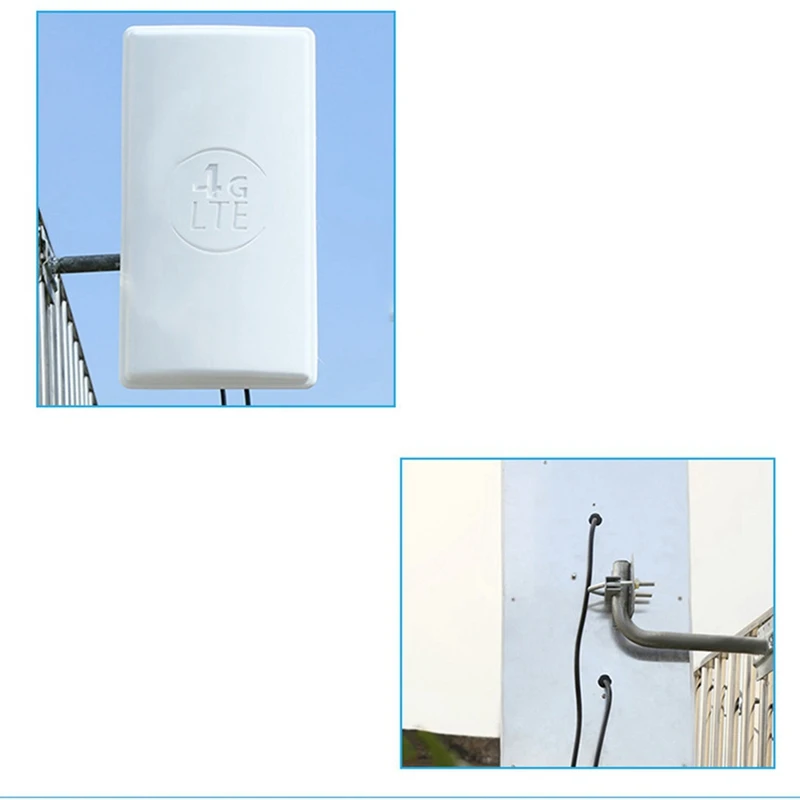 Пластмасова антена 698-2690 Mhz MIMO, външна антена, N Гнездовой конектор, Усилвател на сигнала за рутера, 3G, 4G Изображение 2