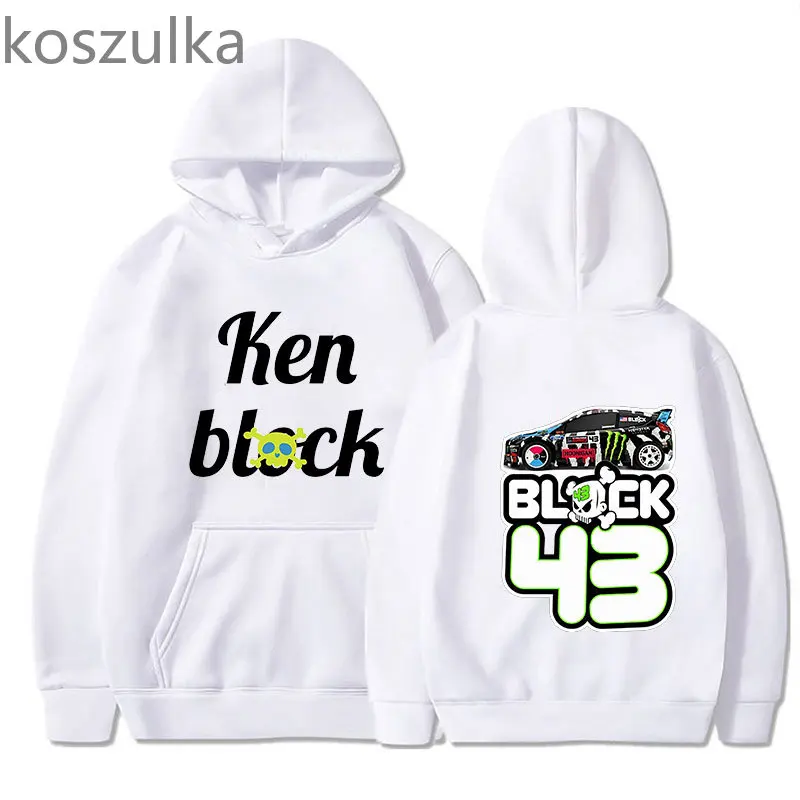 2023 Hoody Ken Block с надпис 43, блузи, дрехи зимата, пролет/есен, hoody Унисекс, Harajuku, Sudaderas, градинска дрехи с дълъг ръкав Изображение 3
