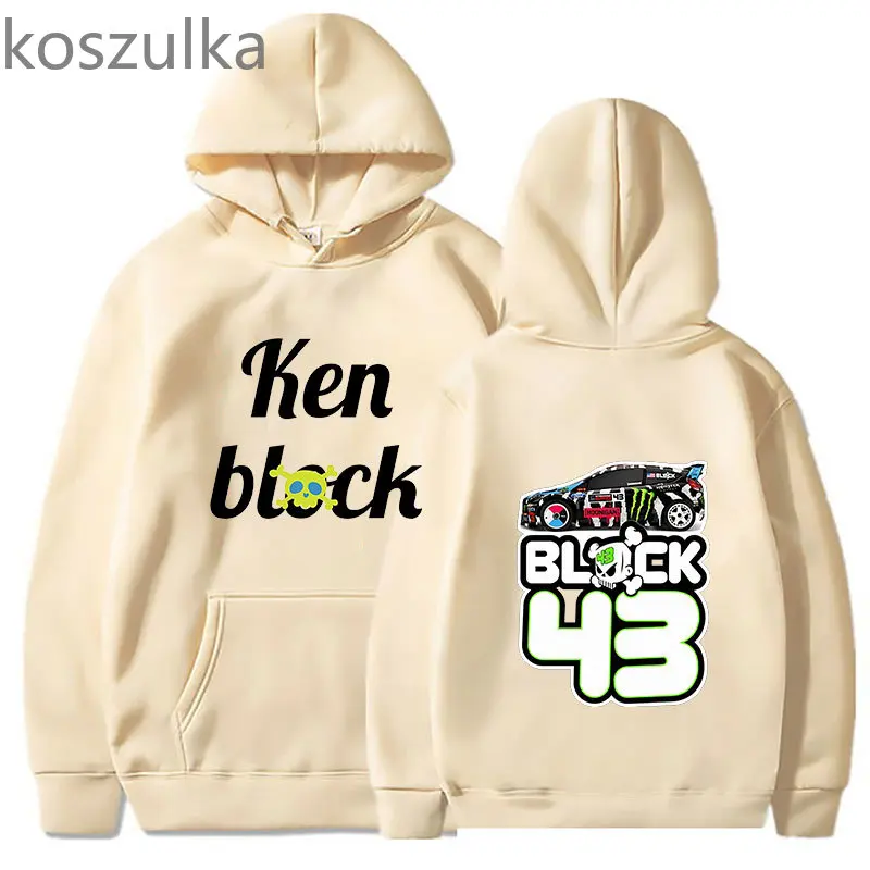 2023 Hoody Ken Block с надпис 43, блузи, дрехи зимата, пролет/есен, hoody Унисекс, Harajuku, Sudaderas, градинска дрехи с дълъг ръкав Изображение 4