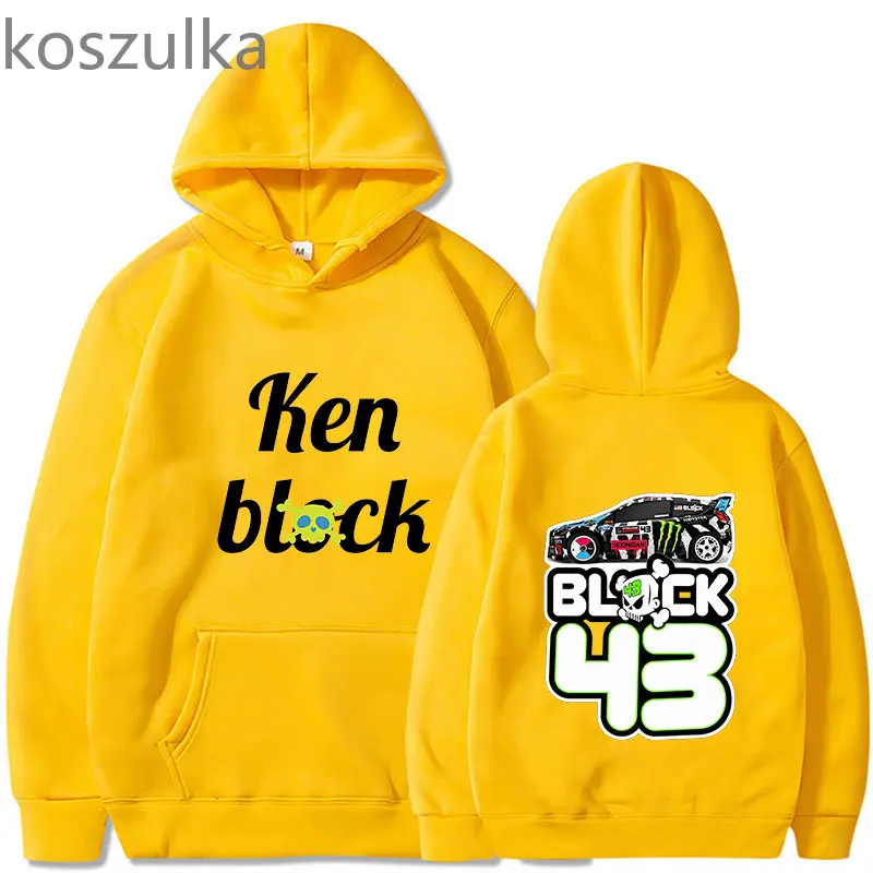 2023 Hoody Ken Block с надпис 43, блузи, дрехи зимата, пролет/есен, hoody Унисекс, Harajuku, Sudaderas, градинска дрехи с дълъг ръкав Изображение 5